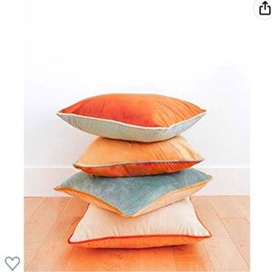 Set of 4 Soft Velvet Modern Double-Sided Designs, Mix and Match